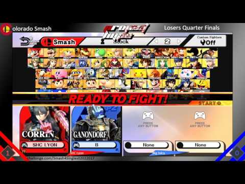 SHC Lyon (Corrin) vs Big Juicy (Ganon, Captain Falcon) - LQF