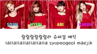 Red Queen - Super Girl Magic Lyrics