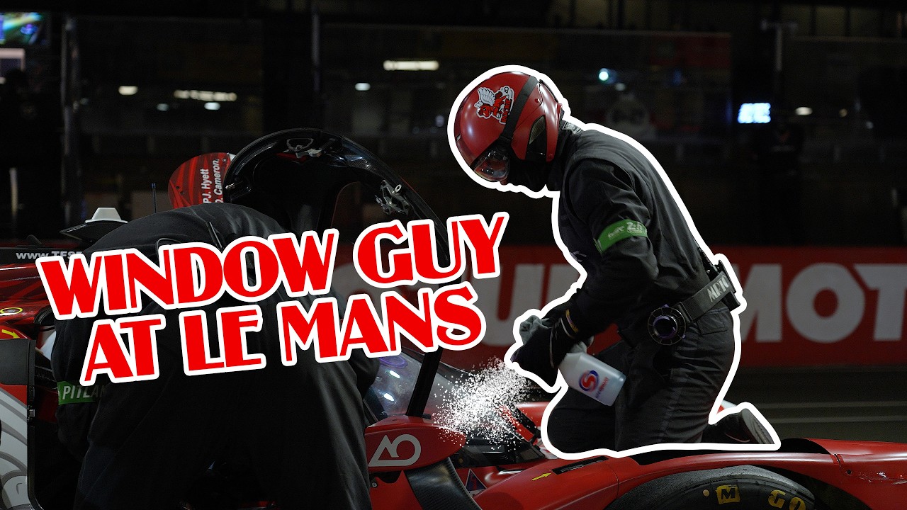 Window Guy at Le Mans