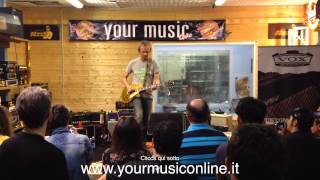 Luca Colombo sul palco di Your Music (RM) - DEMO VOX