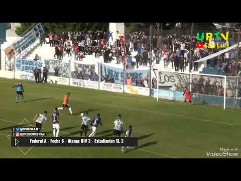 Federal A - Fecha 6 - Atenas RIV 3 - Estudiantes San Luis 3