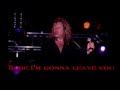 Robert Plant & the Strange Sensations at Finlandia ...
