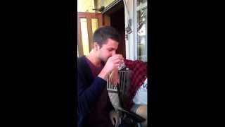 Sameblod&#39;s leadsinger drinks vodka