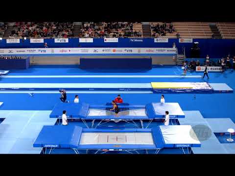 SHERIF Seif (EGY) M - 2019 Trampoline Worlds, Tokyo (JPN) - Qualification Trampoline R1