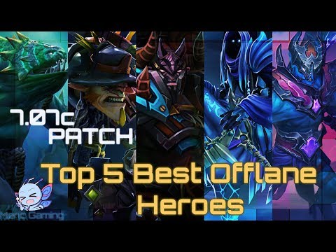Top 5 Best Offlane Heroes - Patch 7.07C