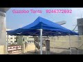 Gazebo tents 1450/- supplies at low price with high quality frame and waterproof fabric #gazebotent