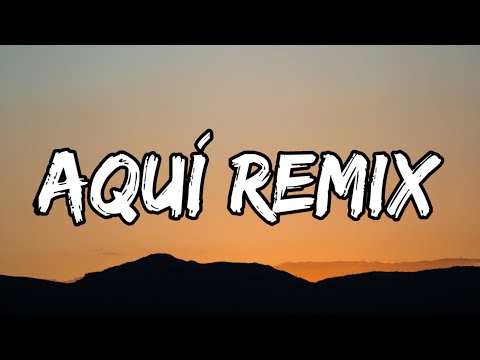 AriBeatz, Ozuna, Morad, Soolking - Aquí REMIX (Letra/Lyrics)