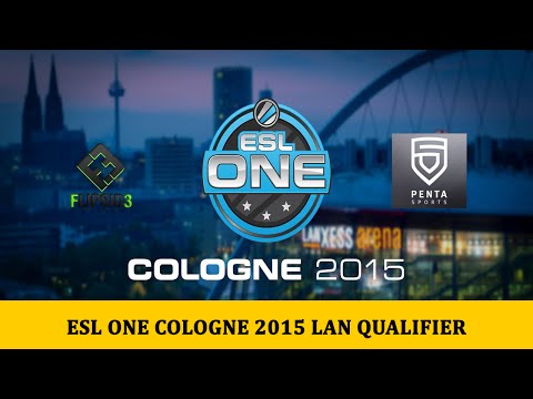 Flipsid3 Tactics vs. PENTA Sports | ESL One Cologne 2015 EU Offline Qual. | de_overpass