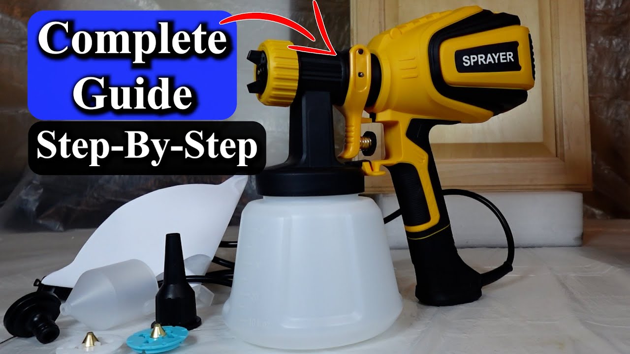 How to Use A HVLP Paint Sprayer
