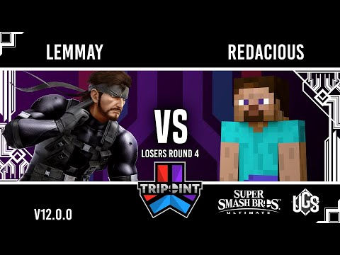 Tripoint Smash 111 - Losers Round 4 - Lemmay(Snake) Vs. Redacious(Steve)