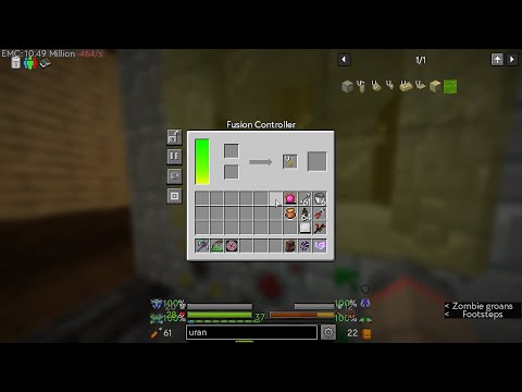 Minecraft UniversIO [Part 48] Alchemistry Fusion and Fission Reactor | Gameplay only | Uncut