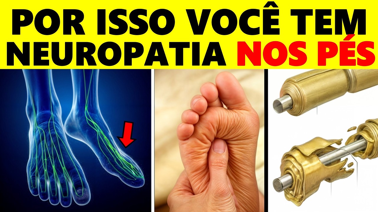 ALERTA! Por Este Motivo Perigoso VOCÊ TEM NEUROPATIA NOS PÉS E NINGUÉM CONTA