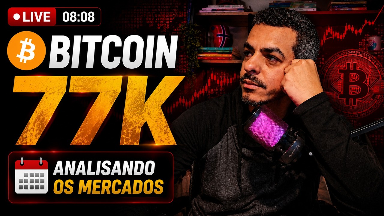 Bitcoin Hoje - Subindo para CAIR? Cartões Cripto no Radar Agora - Analisando Mercado  - Bitcoin