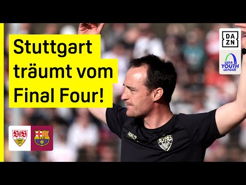 VfB Stuttgart U19 - FC Barcelona U19 | UEFA Youth League | DAZN Highlights