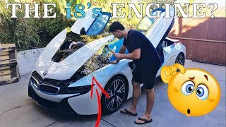 the i8's engine