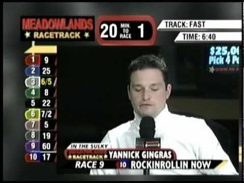 In The Sulky with Yannick Gingras, Part 2 - January 2, 2010