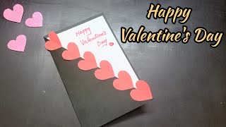 DIY valentine's day greeting card | Handmade card idea for valentine's day