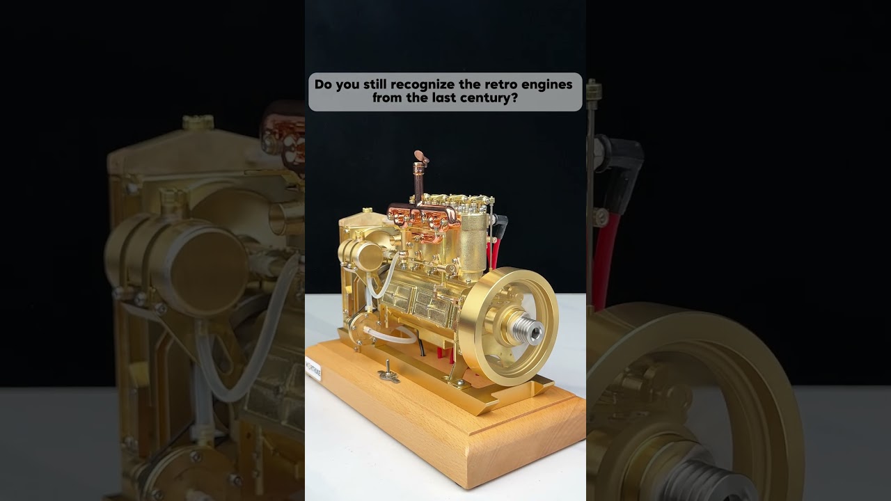 Do you still recognize the retro engines from the last century?