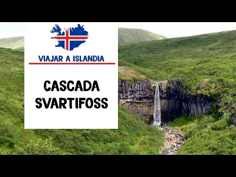 Svartifoss waterfall - La cascada Svarti