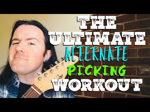 Wanna make picking GAINS?! Try this workout! The Half Hour of Alternate Picking Power w/ Ben Eller