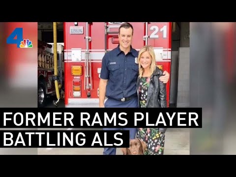 Former Rams and LAFD Firefighter Battles ALS | NBCLA