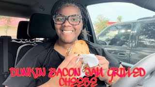 REVIEWMAS DAY 5: DUNKIN BACON JAM GRILLED CHEESE #THEREVIEWQUEEN 