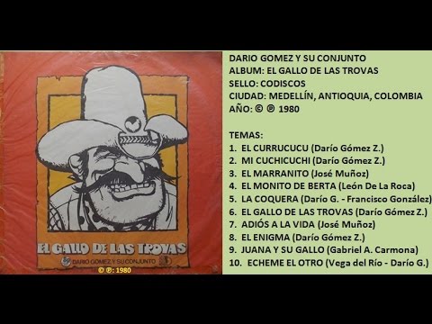 Dario Gomez - Adiós a la vida (© ℗ 1980)