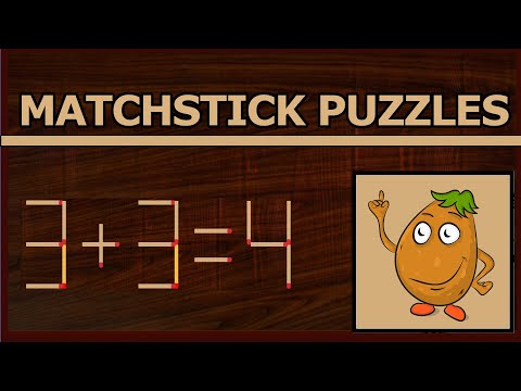 Matchstick Puzzle # 11 | Matchstick Math Problems |Tricky Puzzles |Fix the Equation| High IQ Puzzles