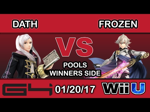 Genesis 4 - Frozen (Corrin) Vs. Dath (Robin) Winners Pools - Smash Wii U