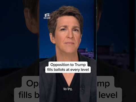 Opposition to Trump fills ballots at every level