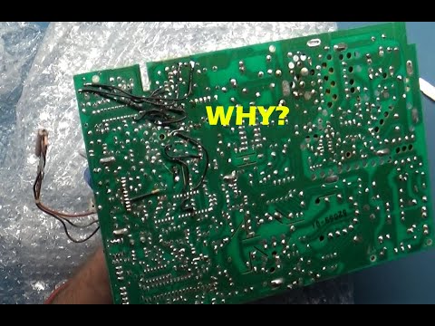 25" U5000 Arcade Monitor Chassis Repair - Cracked Board, Bulging/Incorrect Caps, Broken Pots...FUN!