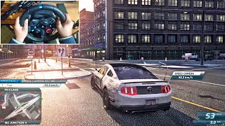 BMW, FORD MUSTANG, ATON MARTIN - Need For Speed Most Wanted | Logitech G29 Gameplay