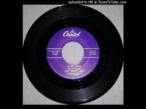 Nat King Cole - ANGEL SMILE (Single 7", 1957)
