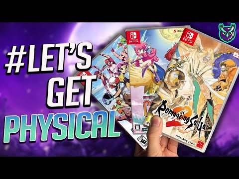 19 NEW Switch Releases! Classic JRPG Week! #LetsGetPhysical
