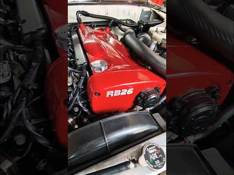 Skyline GTR RB26 First Start! - Tomei Cams, HKS Turbos! #shorts #gtr #rb26 #nismo #jdm #hks #cars