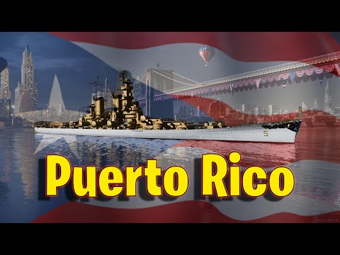 Meet The Puerto Rico! Legendary American Cruiser in World of Warships Legends!