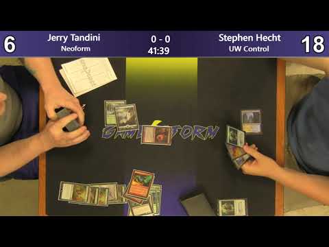 Jerry Tondini (Neoform)  vs Stephen Hecht (UW Control) - Sunday Night Modern 7/14/19