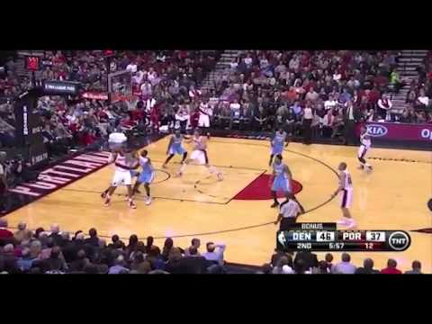 Nicolas Batum assists against Denver