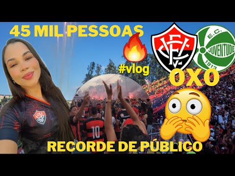 RECORDE DE PÚBLICO NO BARRADÃO vitória e juventude #vitoria #campeonatobrasileiro