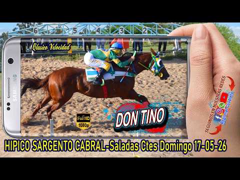 DON TINO-Clasico Velocidad- Hipico SArgento Cabral Saladas Ctes 17-05-26