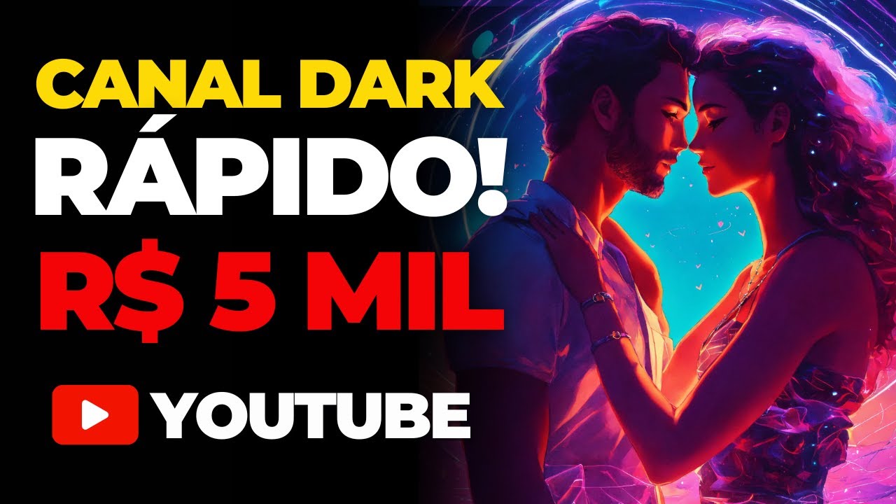 COMO CRIAR CANAL DARK NO YOUTUBE PARA MONETIZAR RÁPIDO COM IA!