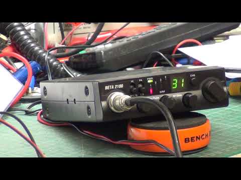 Kernow Beta 2100 PR27/94 UK FM CB radio - On The Air test