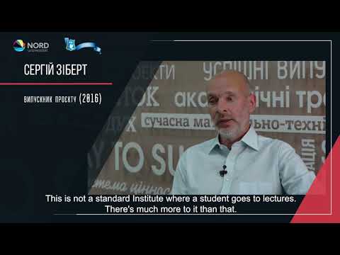 Video feedback of Sergii Zibert, graduate of the Ukraine-Norway project