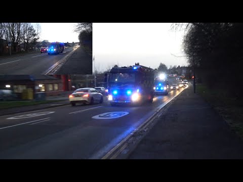 [BULLHORN] Leigh's Technical Response Unit Turnout - Greater Manchester Fire & Rescue Service