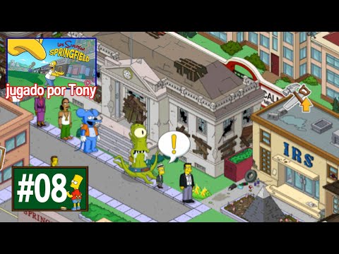 Los Simpson Springfield "Jazz'20: Cap. 8 - Tic Tac Simpson y el niño biónico" por Tony