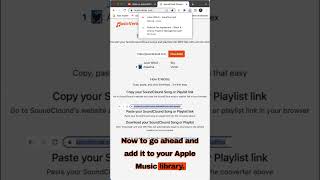 SoundCloud To Apple Music Library Converter