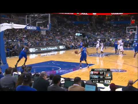 Arron Afflalo vs Philadelphia 76ers 2013.11.27