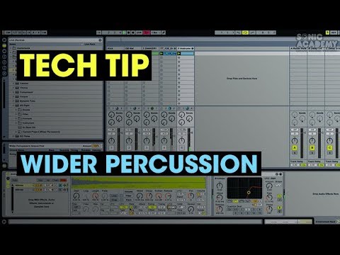 Tech Tip - Wider Percussion