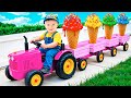Ice Cream Truck Story More With Roma And Oliver
