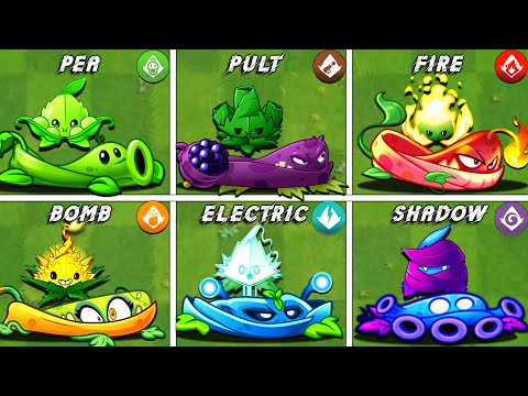 PvZ2 - 6 Best Pair (Vine & Mint) Battlez - Which Plant Teams is Best ?